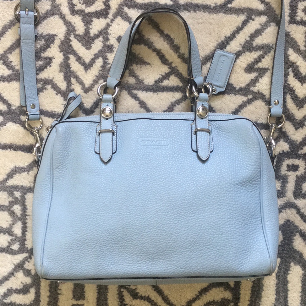 Coach Pebble Leather Purse - Picture 2 of 8